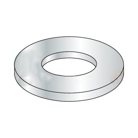 Flat Washer, Fits Bolt Size M20 ,Steel Zinc Plated Finish, 500 PK